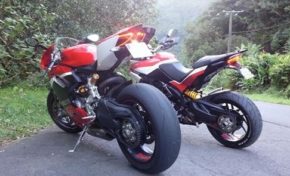 #Ducati Tour 2014 in #reunionisland #drawconcept #totalcovering #team974