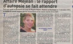 Affaire Magalie #Méjean : un rapport d'autopsie qui se fait -vraiment- attendre