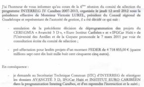 Affaire #CEREGMIA : panique, pièce, problème