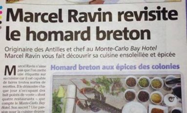 Le homard aux épices des Colonies...pince moi je rêve