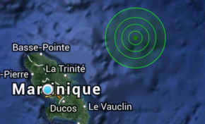 00:42. La terre a tremblé en Martinique