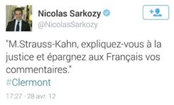 Le tweet d'un jour... #Sarkozy
