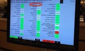 DEMANDE D'OUVERTURE D'UNE ENQUÊTE INTERNATIONALE SUR LES CRIMES DE GUERRE COMMIS À #GAZA : LA #FRANCE...S'ABSTIENT.