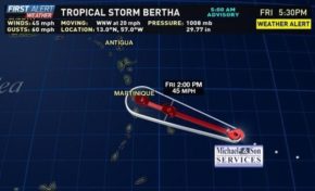 #Martinique...#Bertha nou sépa ta yo