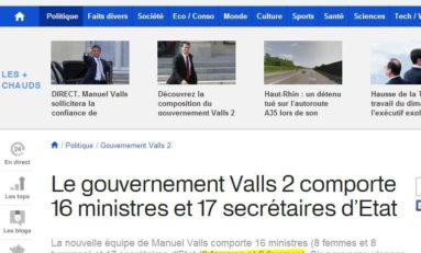 Le gouvernement #Valls 2 n'a pas de couilles
