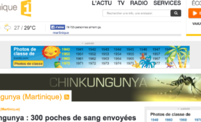 Après le magnifique Choukungunya de Serge #Letchimy voilà le Chinkungunya de #Martinique Première