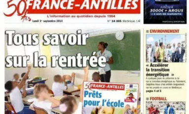 #France-Antilles fait une rentrée fracassante en #Martinique