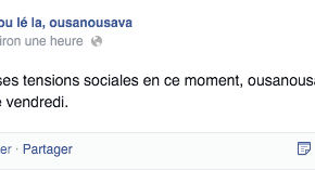 #ousanousava ? SurementpasalafeteaPardon. Lol