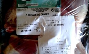 Au secours , les supermarchés nous volent....