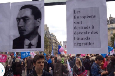 "Les Européens sont destinés à devenir des bâtards négroïdes "