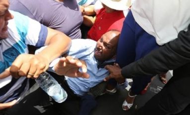 Le député Thierry #Robert agressé lors d'une manifestation à ĺ'île de La #Réunion