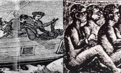 29 novembre 1781. Le capitaine #Collingwood noie 122 de ses #esclaves pour toucher l'assurance-décès