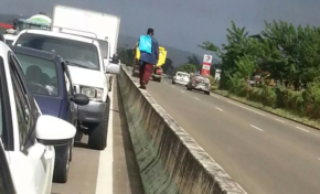 Oui...la #Martinique avance...surtout sur l'autoroute