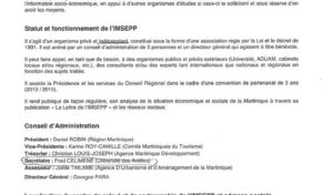 Fred #Celimène ex - Directeur du #CEREGMIA désigné au Conseil d'Administration de l'IMSEPP en #Martinique