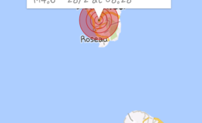 Tremblement de terre à la #Dominique