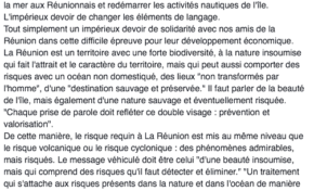 Cathou #Conconne et les requins...la nouvelle fable de Lafontaine ?