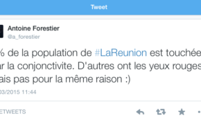 Le tweet du jour (13/03/15) #lareunion