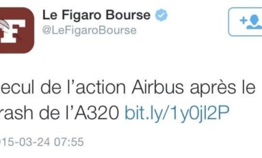 Le tweet du jour (24/03/15) #crash #airbusA320 #A320