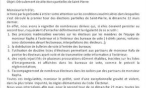 Municipales de Saint-Pierre en #Martinique : missive in a battle