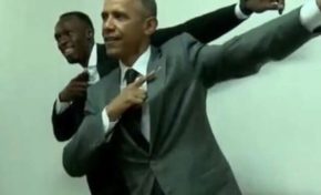 L'image du jour (11/04/15) #obama #bolt #jamaica #usainbolt