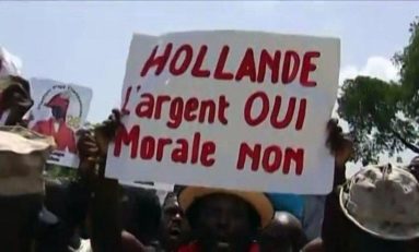 L'image du jour (12 mai 2015) #haiti #hollande #morale #dette