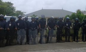 Intervention musclée de la #police à la #fourrière en #Martinique