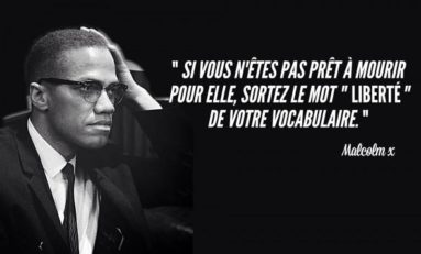 La phrase du jour (19/05/15) #liberte #malcolmx