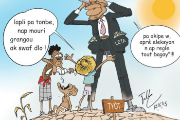 La caricature du jour à Haïti