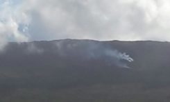 Eruption du Piton de la Fournaise...trois coulées de lave au sud-est