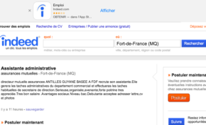 Les chômeuses entre Saint Millemploix et sein mille emplois en  Martinique ? 