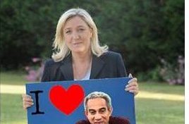 Marine Le Pen aime gilles dégras