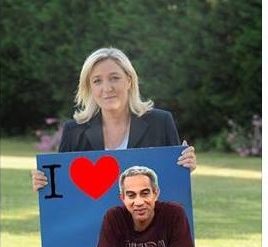 Marine Le Pen aime gilles dégras