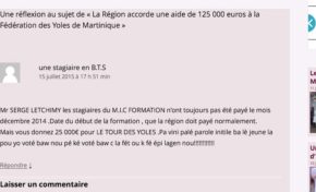 Et si la yole était plus importante que le BTS en Martinique ? Et si Sergio s'y mettait ?