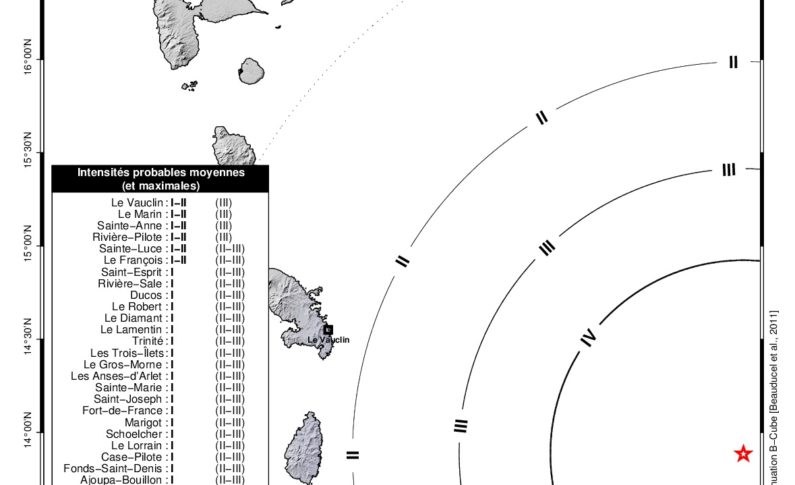 Communiqué sur le séisme ressenti du 16 Juillet 2015 en Martinique