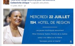 Christiane Taubira en campagne