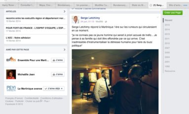 Le Président de la Région Martinique Serge Letchimy est un menteur