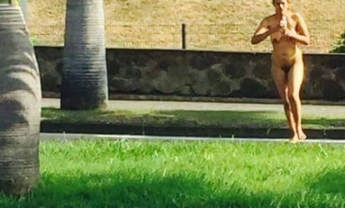 faire son jogging nu à l'île de La Réunion...c'est possible