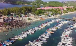 La Martinique avance...tellement vite qu'elle est déjà à Sainte-Lucie