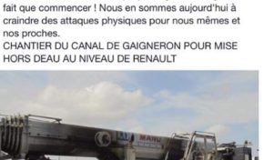 POUR QUI BRÛLE LA GRUE DE GAIGNERON ?