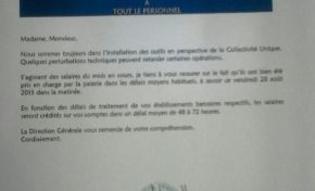 Ça a l'air de rien mais les employés du Conseil régional de la Martinique sont en mode salaire de la peur