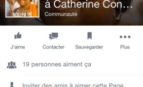 Puisque l'été t'es à l'air...on a retrouvé le soutien à Cathou