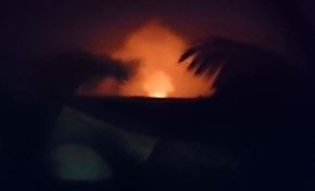 île de La Réunion : le Piton de la Fournaise  remet ça