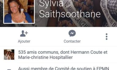 Sylvia Saithsoothane est-elle membre du groupe de soutien à Ensemble Pour une Martinique Nouvelle (EPMN) à l'insu de son plein gré