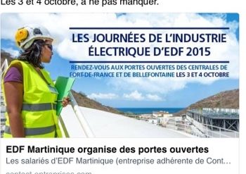 EDF Martinique : vous ne pourrez pas dire que vous n'étiez pas au ...courant