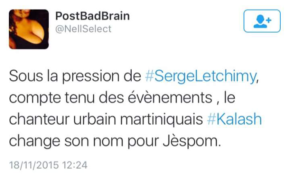 Le Tweet du jour  [18/11/15]