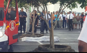 Ligoté puis brûlé