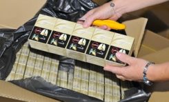 La douane saisit à La Réunion près de 10 tonnes de cigarettes de contrebande dans un conteneur chargé de serviettes en papier
