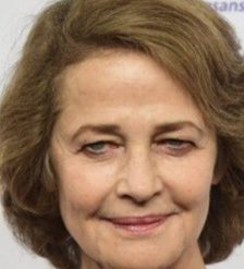 Charlotte Rampling...une oie blanche en manque de  Jarre