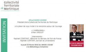 "L'indéfendable" de Alex Ursulet à la Bibliothèque Schoelcher