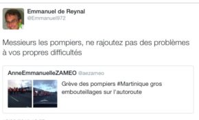 Le conseil de Super Manu aux pompiers de Martinique